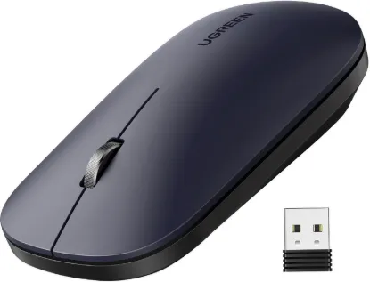 Миша Ugreen MU001 Portable Wireless Mouse Black