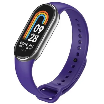 Ремінець до фітнес браслета Xiaomi Mi Band 8 Фіолетовий