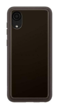 Чохол Samsung A03 Core Soft Clear Cover EF-QA032TBEGRU Black