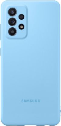 Чохол Samsung Silicone Cover A72 EF-PA725TLEGRU Blue