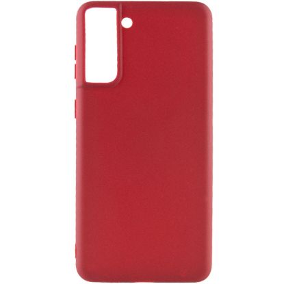 Чохол-накладка Candy Samsung G991 S21 Бордовий