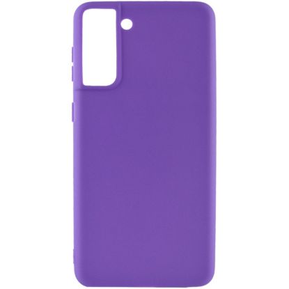 Чохол-накладка Candy Samsung G991 S21 Бузковий