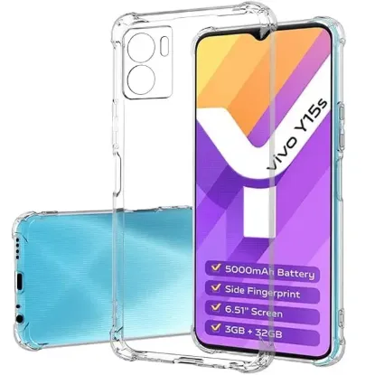 Чохол-накладка Duotone Vivo Y15s Прозорий