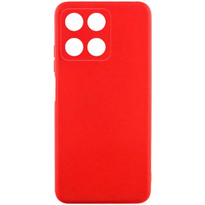 Чохол-накладка Silicone Case (силикон Soft Touch) Honor X6a Wine Red