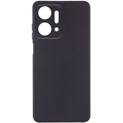 Чохол-накладка Silicone Case (силикон Soft Touch) Honor X7a Black