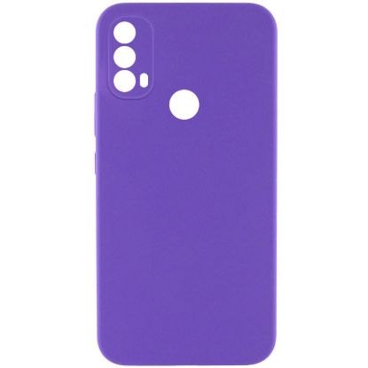 Чохол-накладка Silicone Case (силикон Soft Touch) Motorola E40 Lavander