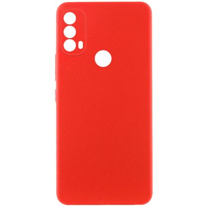 Чохол-накладка Silicone Case (силикон Soft Touch) Motorola E40 Wine Red