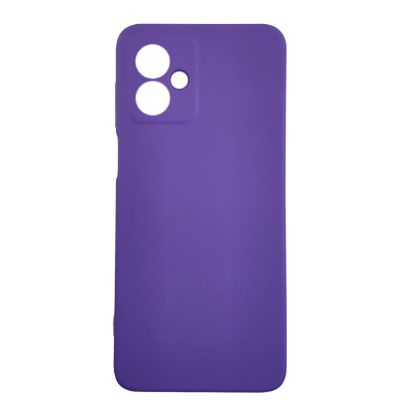 Чохол-накладка Silicone Case (силикон Soft Touch) Motorola G14 Lavender
