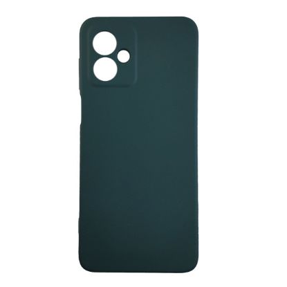 Чохол-накладка Silicone Case (силикон Soft Touch) Motorola G14 Midnight Green