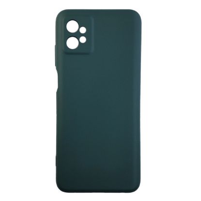 Чохол-накладка Silicone Case (силикон Soft Touch) Motorola G32 Midnight Green