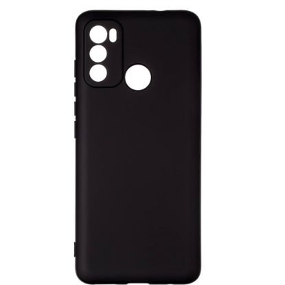 Чохол-накладка Silicone Case (силикон Soft Touch) Motorola G60 Black