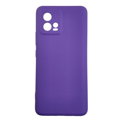 Чохол-накладка Silicone Case (силикон Soft Touch) Motorola G72 Lavender