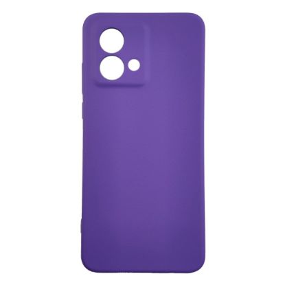 Чохол-накладка Silicone Case (силикон Soft Touch) Motorola G84 Lavander