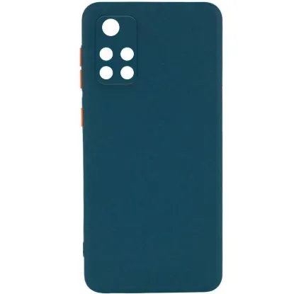 Чохол-накладка Silicone Case (силикон Soft Touch) Poco M4 Pro 5G Midnight Green