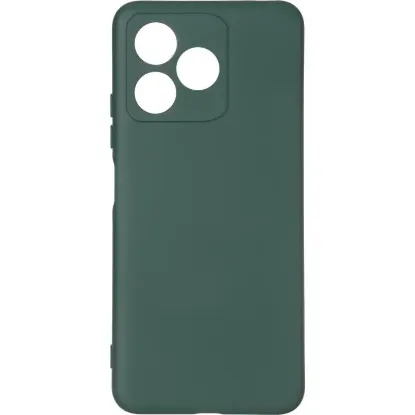 Чохол-накладка Silicone Case (силикон Soft Touch) Realme C55 Dark Green