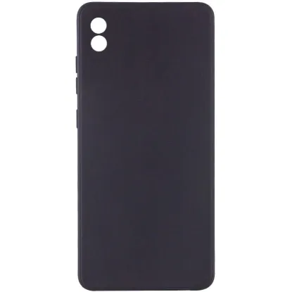 Чохол-накладка Silicone Case (силикон Soft Touch) Samsung A022 A02 Black