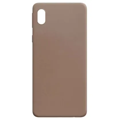 Чохол-накладка Silicone Case (силикон Soft Touch) Samsung A022 A02 Powder