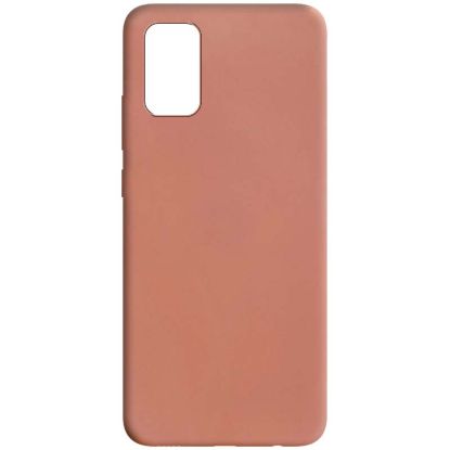 Чохол-накладка Silicone Case (силикон Soft Touch) Samsung A025 A02s Pink Sand