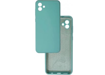 Чохол-накладка Silicone Case (силикон Soft Touch) Samsung A035 A03 Бірюзовий