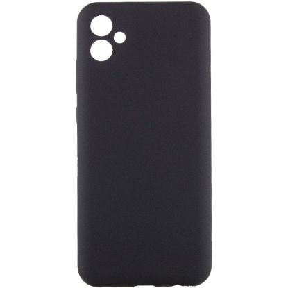 Чохол-накладка Silicone Case (силикон Soft Touch) Samsung A042 A04e Black
