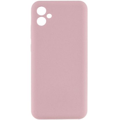 Чохол-накладка Silicone Case (силикон Soft Touch) Samsung A042 A04E Pink Sand
