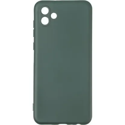 Чохол-накладка Silicone Case (силикон Soft Touch) Samsung A045 A04 Midnight Green