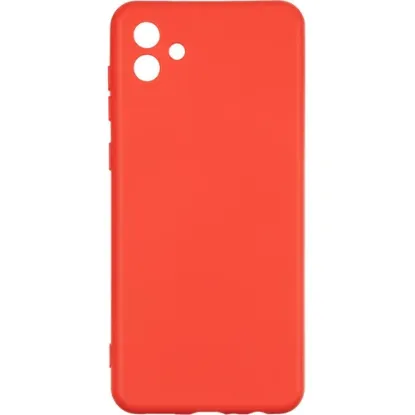Чохол-накладка Silicone Case (силикон Soft Touch) Samsung A045 A04 Red