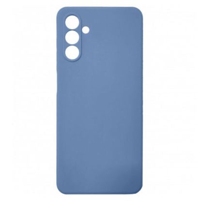 Чохол-накладка Silicone Case (силикон Soft Touch) Samsung A047 A04S Linen Blue