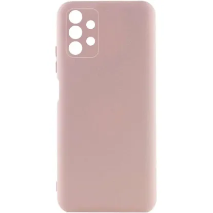 Чохол-накладка Silicone Case (силикон Soft Touch) Samsung A047 A04S Pink Sand