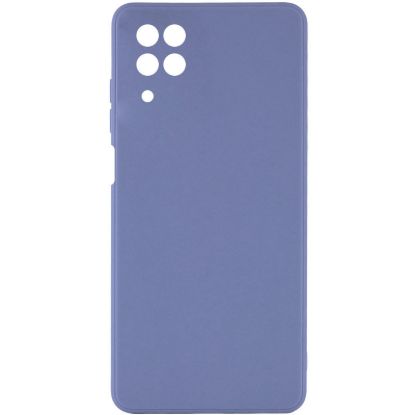 Чохол-накладка Silicone Case (силикон Soft Touch) Samsung A125 / A127 Linen Blue