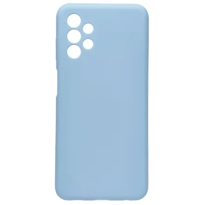Чохол-накладка Silicone Case (силикон Soft Touch) Samsung A135 A13 Linen Blue