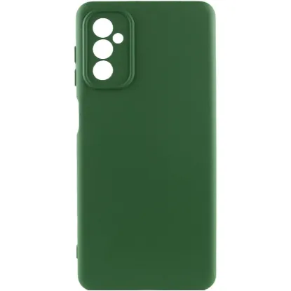 Чохол-накладка Silicone Case (силикон Soft Touch) Samsung A256 A25 5G Midnight Green