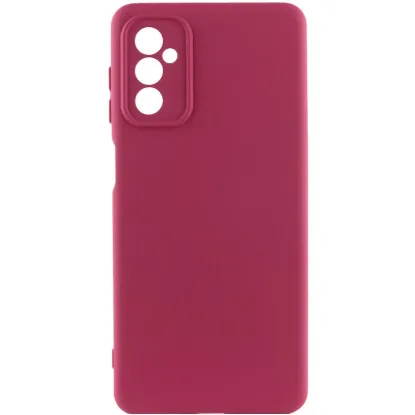 Чохол-накладка Silicone Case (силикон Soft Touch) Samsung A256 A25 5G Малиновий