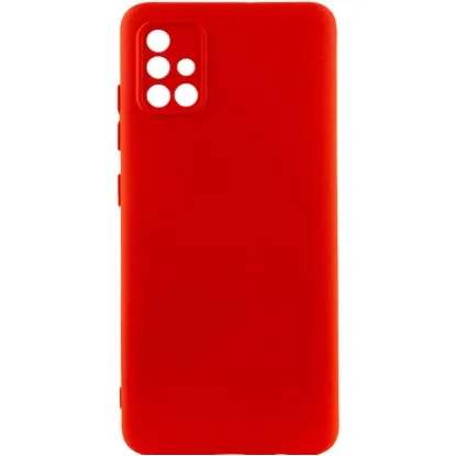 Чохол-накладка Silicone Case (силикон Soft Touch) Samsung A515 A51 Червоний