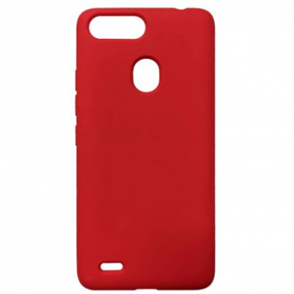 Чохол-накладка Silicone Case (силикон Soft Touch) Tecno POP 2F Red