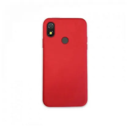 Чохол-накладка Silicone Case (силикон Soft Touch) Tecno POP 3 Red