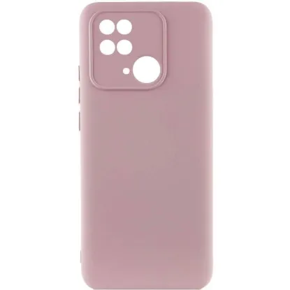 Чохол-накладка Silicone Case (силикон Soft Touch) Xiaomi Redmi 10C Pink Sand