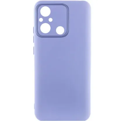 Чохол-накладка Silicone Case (силикон Soft Touch) Xiaomi Redmi 12C Light Violet