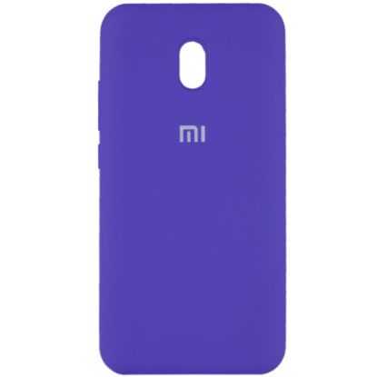 Чохол-накладка Silicone Case (силикон Soft Touch) Xiaomi Redmi 8A Purple