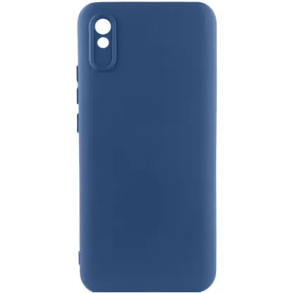 Чохол-накладка Silicone Case (силикон Soft Touch) Xiaomi Redmi 9A Linen Blue