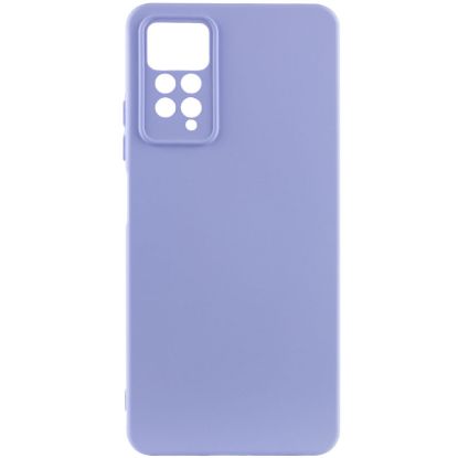 Чохол-накладка Silicone Case (силикон Soft Touch) Xiaomi Redmi Note 11 Pro Гліцинія