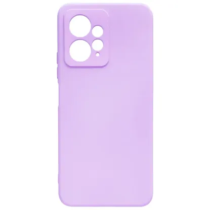 Чохол-накладка Silicone Case (силикон Soft Touch) Xiaomi Redmi Note 12 4G Light Violet