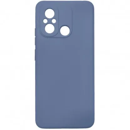 Чохол-накладка Silicone Case (силикон Soft Touch) Xiaomi Redmi Note 12 4G Linen Blue