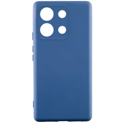 Чохол-накладка Silicone Case (силикон Soft Touch) Xiaomi Redmi Note 13 5G Linen Blue