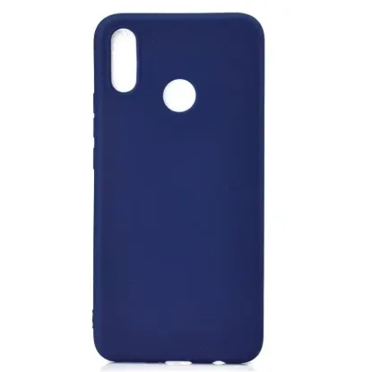 Чохол-накладка Silicone Case (силикон Soft Touch) ZTE Blade A7S 2020 Dark Blue