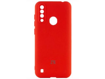Чохол-накладка Silicone Case (силикон Soft Touch) ZTE Blade A7S 2020 Red