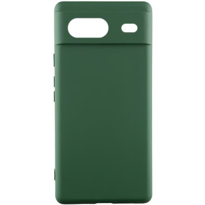 Чохол-накладка Silicone Case Full Camera Google Pixel 7 Dark Green