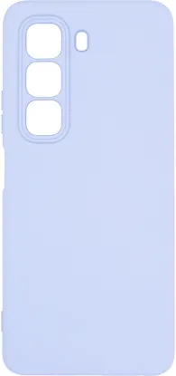 Чохол-накладка Silicone Case Full Camera Infinix Hot 50 Pro 4G Lavander