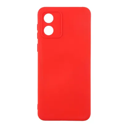 Чохол-накладка Silicone Case Full Camera Motorola E13 Red