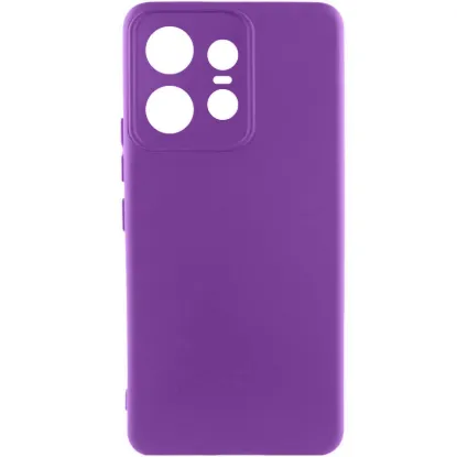 Чохол-накладка Silicone Case Full Camera Motorola Edge 50 Pro Amethyst